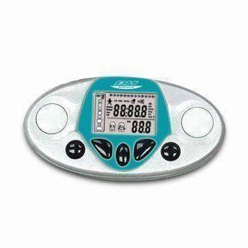 Buy cheap Body Fat Analyzer with Pedometer Function, Made of ABS Material product