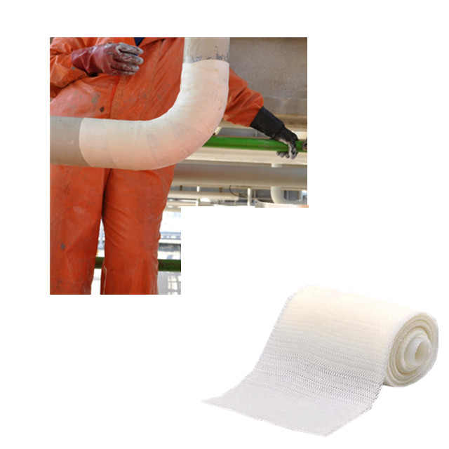 Buy cheap Free Samples Polyurethane Resin Pipe Repair Bandage Fiberglass Water Activated Permanent Pipe Repair Wrap product