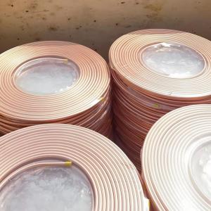 Buy cheap Nickel 10mm 22mm Soft Seamless Copper Pipe ISO9001 Type K Soft Copper Tubing For Air Condition product