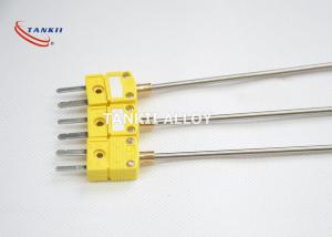 Buy cheap ANSI K Type Thermocouple Sensor 1m Length With SS310 Sheath product