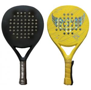 Buy cheap Small Size Junior Paddle Tennis Racket Custom Fiber Glass Padel Racket for Kids  Children product