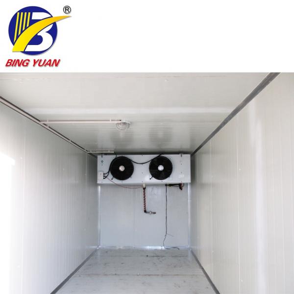 Commercial 120mm Solar Power Containerized Cold Room , Cold Room Food Storage