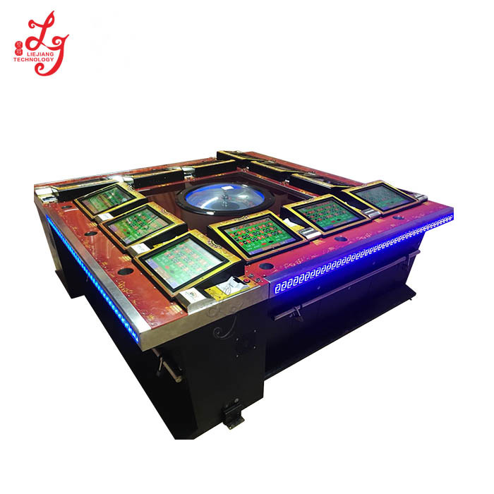 12 Player Trinidad Touch Screen Roulette Gambling Machine 37 / 38 Holes for sale