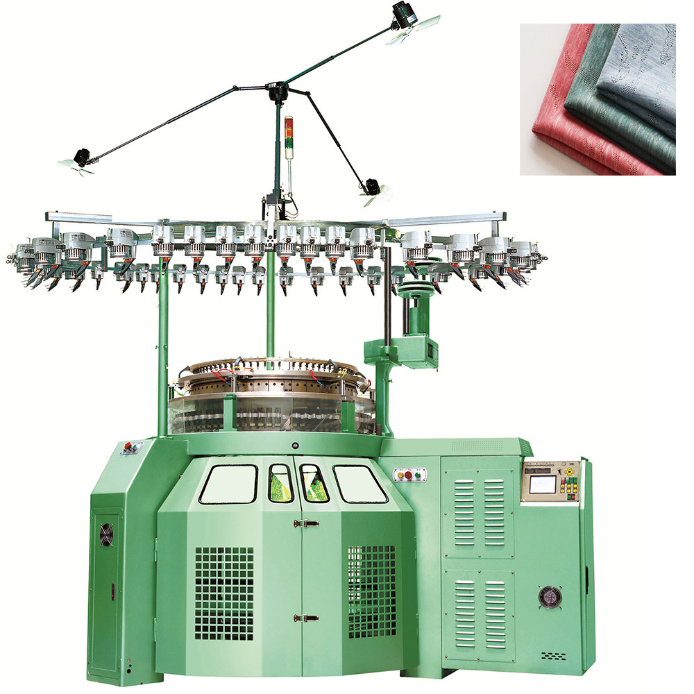 Single Jersey Terry Jacquard Circular Knitting Machine Computer Controlled for sale