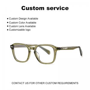 Buy cheap Customized Acetate Eyewear Frame Men Women Optical Geometric product