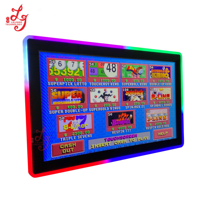 China 23.6 Inch Capacitive Touch Screen 3M RS232 Game Touch Screen Monitor ELO Software For Sale for sale