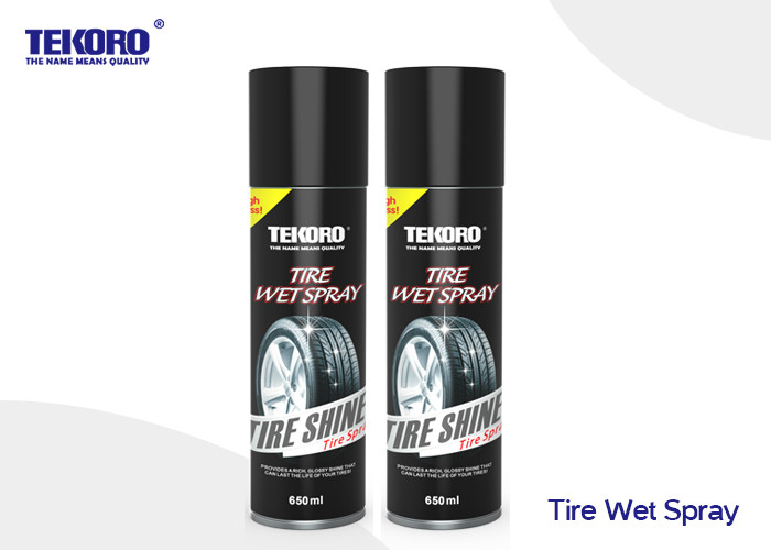 Buy cheap Tire Wet Spray / Car Care Spray For Revealing High Level Deep Black Shine product