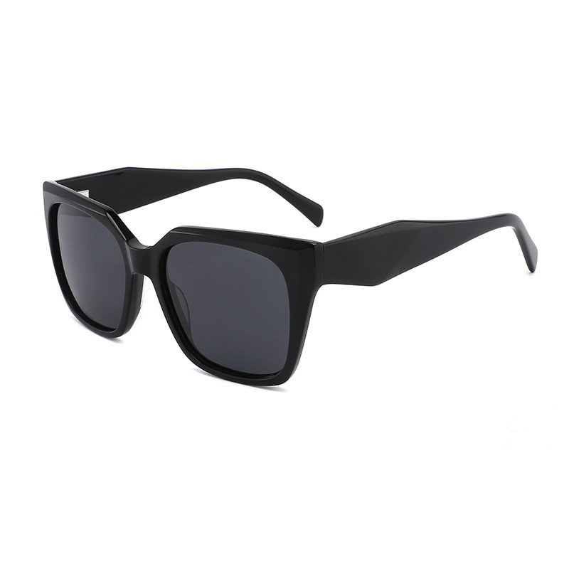 Buy cheap Ladies Square Acetate Sunglasses Retro UV400 Customize Logo product
