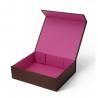 Buy cheap Custom logo printed cardboard small medium magnet boxes purple pink magnetic from wholesalers