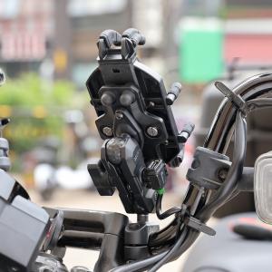 Buy cheap Removable Motorcycle Phone Holder Universal 360 Degree Adjustable Silicone Mobile Mount product