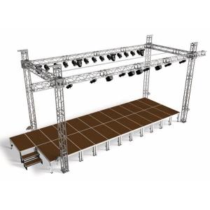 Buy cheap Dj Booth Truss Display System Stage Concerts For Sale product