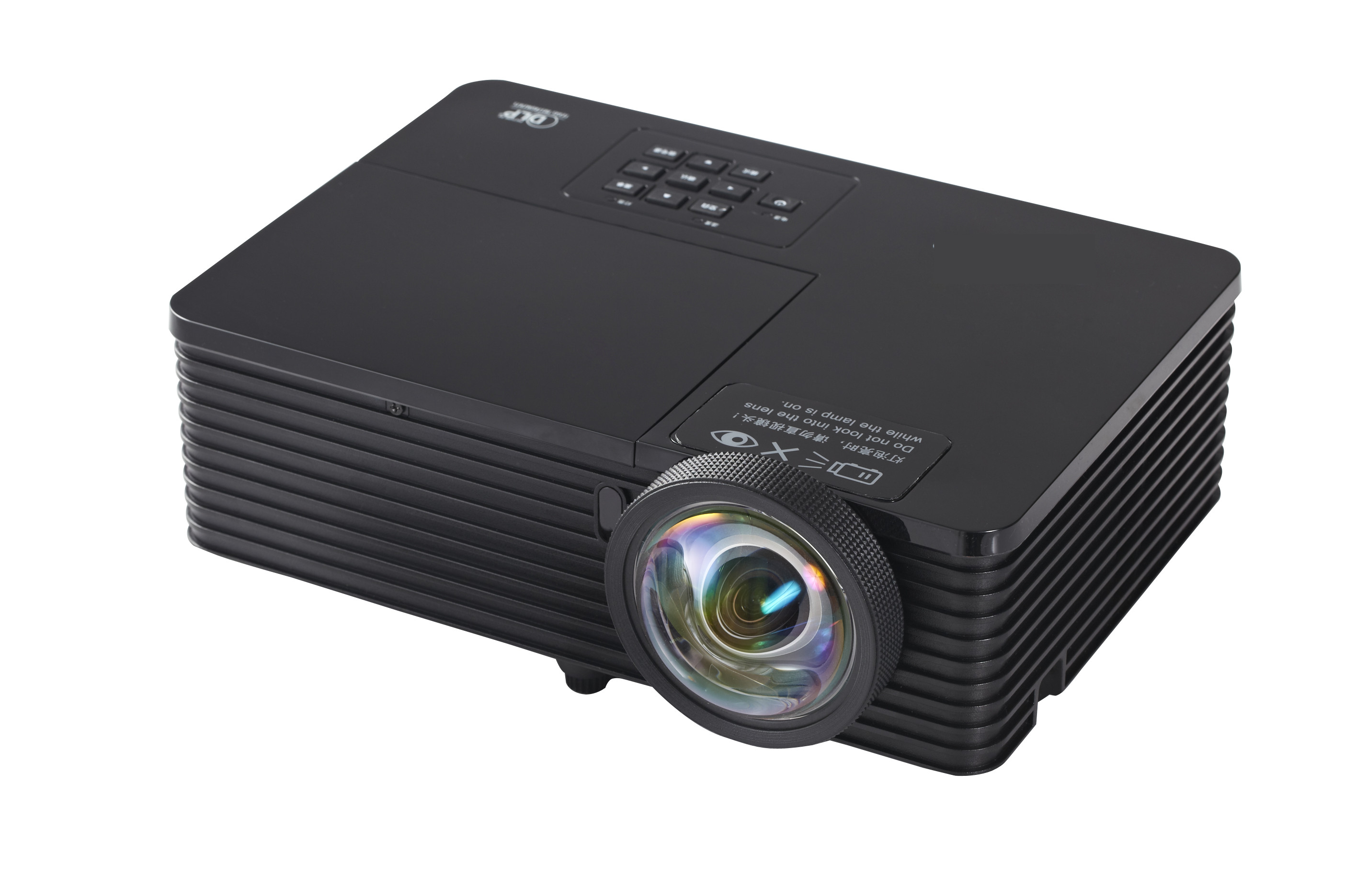 Cheap Price Portable Short Throw Laser Lamp Projector 3200lm 30''-300'' Size for sale