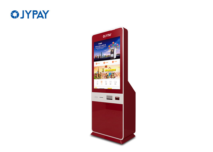 Quality High Safety 32 Inch Touch Screen Kiosk , Cost - Effective Bill Acceptor Kiosk for sale