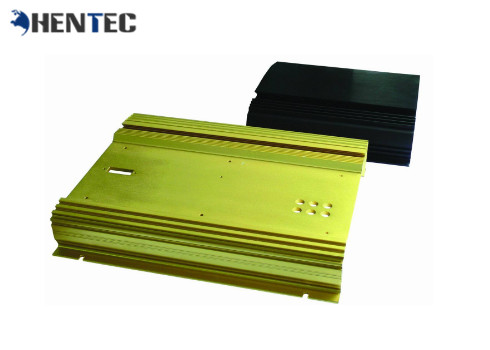 Buy cheap Electrical Cover / Enclosure Extruded Black Aluminium Profile For Electronics product