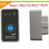 Buy cheap WiFi OBD2 ELM327 Apple Iphone Ipad PC ,Super mini ELM327 wifi with power switch from wholesalers