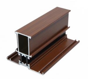 Buy cheap Powder Painted / Anodized Aluminum Extrusion Profiles For Side Hung Doors / Silding Doors product