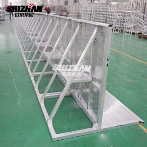Buy cheap Outdoor Event Aluminum Barricade Folding Crowd Control 1200mm product