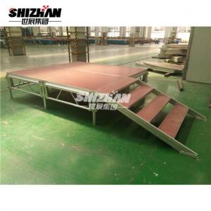 Buy cheap TUV Aluminum Stage Platforms Lightweight Durable Movable Easy Install Assembly Folding product