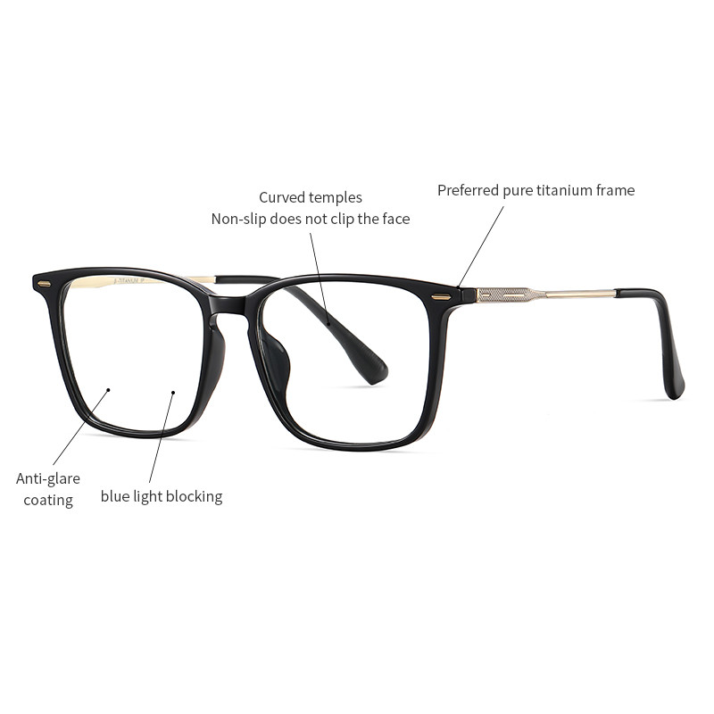 Buy cheap Logo Custom Optical Combination Glasses Blue Light Blocking product