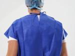 OEM Hospital Gowns Wholesale Medical Gowns Open Shoulder Short Sleeve