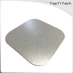 Buy cheap Porous Titanium Plates Customized Porosity product