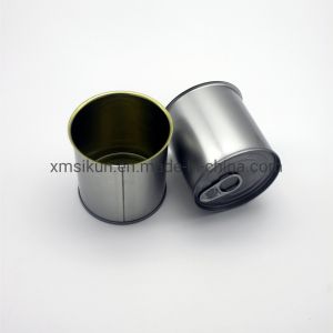 Custom 668# Tin Cookie Containers , Empty Round Tin Can