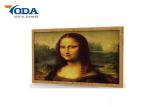 Wooden Digital Wall Picture Frame 49 Inch Wedding Dress Shop Picture Frame