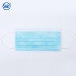 Wholesale medical surgical mask nonwoven 3 ply disposable face mask surgical