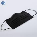 Disposable non woven 4ply surgical black color medical face mask ASTM F2100