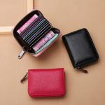 RFID Wallet Top Layer Leather Organ Multi-Card Card Holder Men'S Card Sleeve