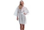 Wholesale Unisex White Waffle Dressing Gown PP Beauty Salon Kimono Robes