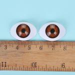 Acrylic Oval doll eyes