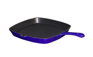 Buy cheap ENAMELLED CAST IRON SQUARE GRILL SKILLET product