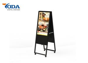 Buy cheap Indoor 32 Inch Floor Stand Digital Signage Double Sided Display Screens Android 6.0.1 product