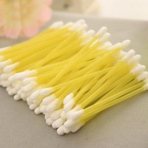 Buy cheap ISO 150mm Cotton Swabs Plastic Sticks Disinfect Medical Cotton Buds product