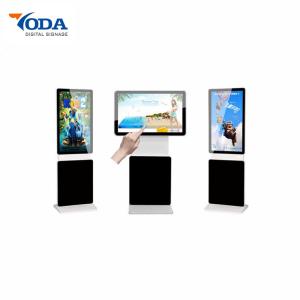 Buy cheap Aluminum Frame Floor Stand Digital Signage Monitor Window 55 Inch Touch Screen Monitor product