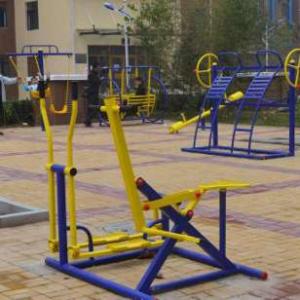 Buy cheap Residential Fitness Outdoor Gym Equipment Multi Color High Quality product