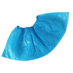 Handmade CPE Blue Disposable Shoe Covers Anti Skid Medical Shoe Protectors
