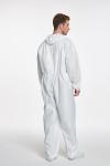 Anti static anti UV water proof cotton medical disposable hooded coverall