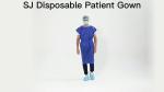OEM Hospital Gowns Wholesale Medical Gowns Open Shoulder Short Sleeve