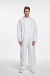Anti static anti UV water proof cotton medical disposable hooded coverall