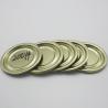 Buy cheap Food Grade 200# Tinplate Metal Can Lid Easy Open Wholesale from wholesalers