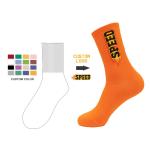 Custom design athletic crew men kids sports grip team socks print sports crew