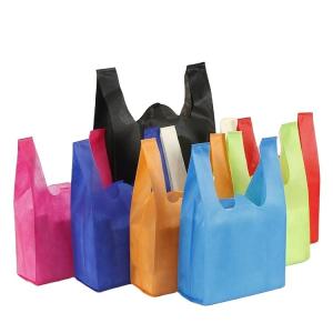 Buy cheap Reusable T Shirt Nonwoven Bag product