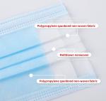 OEM Medical face mask high quality ear-loop non-woven disposable medical