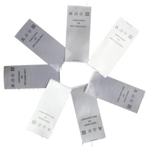 Buy cheap Wholesale Print Clothing Garment Labels Custom Logo product