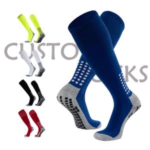 Buy cheap Custom logo Sports cotton knee high football socks 20-30mmhg cute plus size running compression socks unisex product