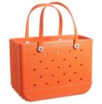 Beach Bag Eva European American Fashion, Printing Tote Bag Storage Bag Hole Big