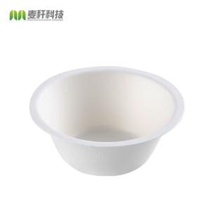Buy cheap Christmas Sugarcane Bagasse Biodegradable Disposable Bowl Oval Shape product