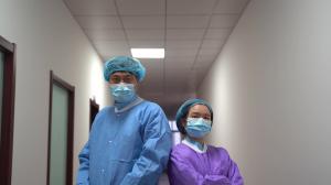 Buy cheap S&amp;J Disposable Lab Coats Hospital Uniforms Full Length Lab Jacket and Medical Gown product